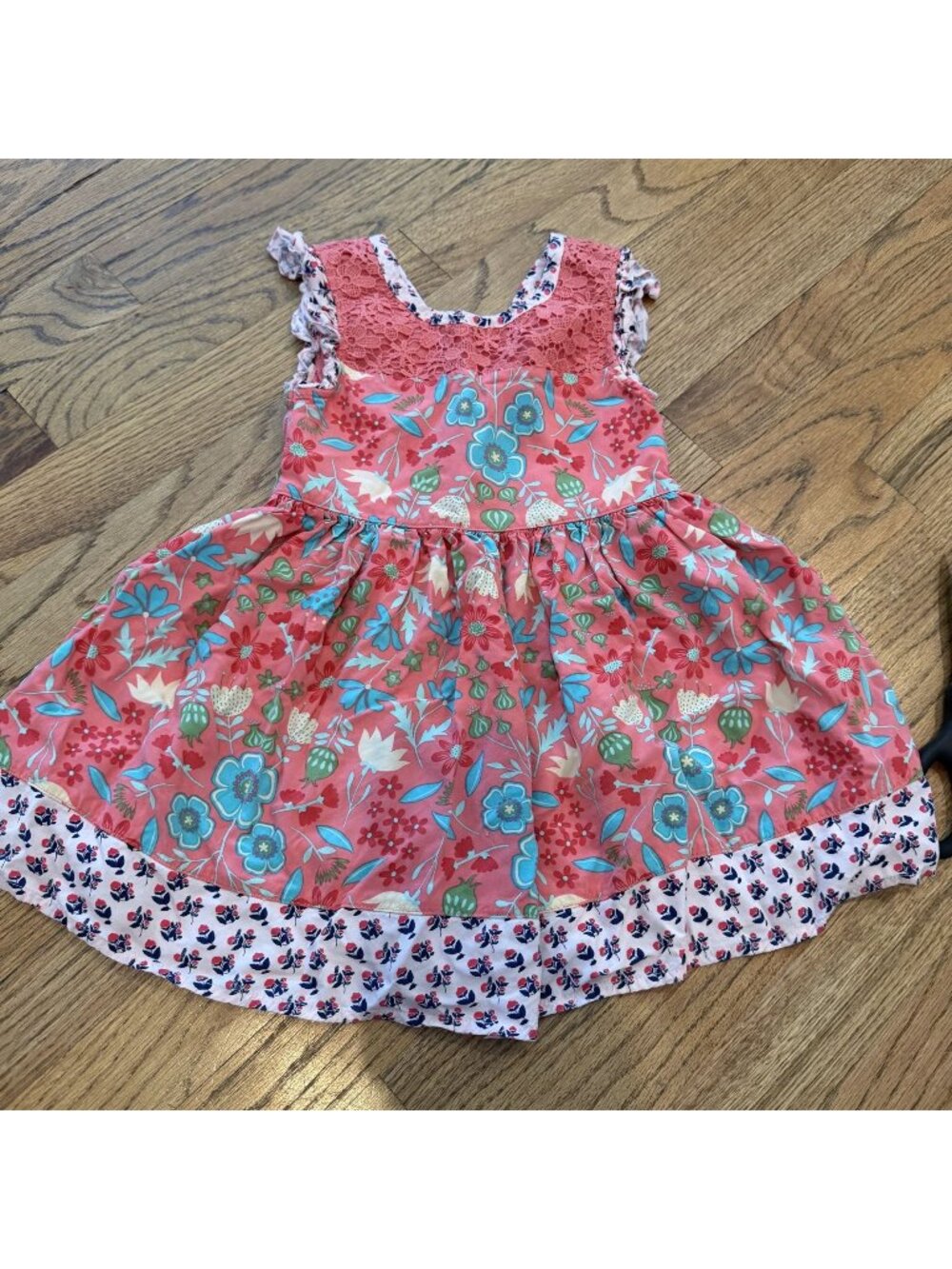Matilda Jane Girls Pink Tunic Shirt Dress Size 4